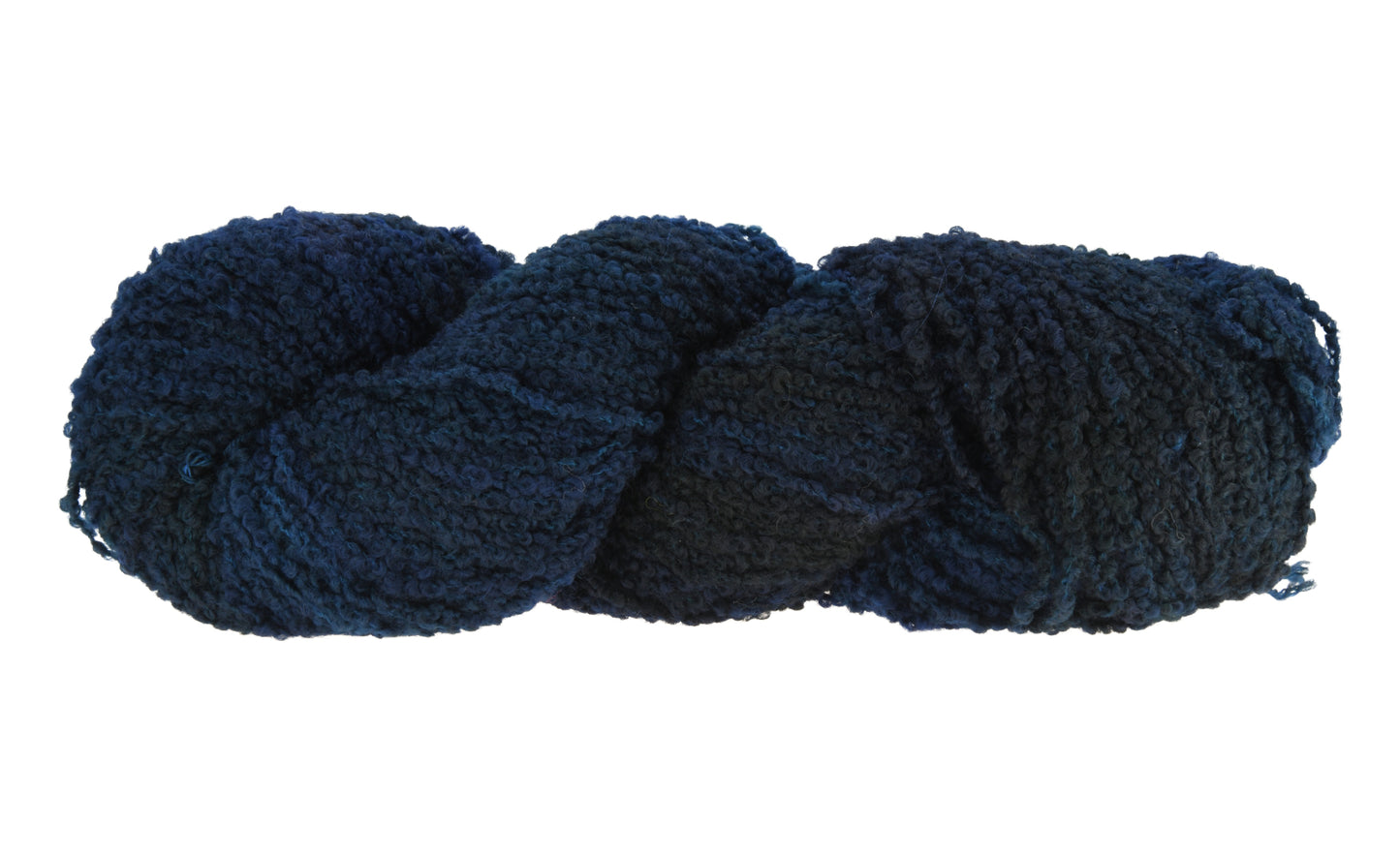 Barn-Yarn-Twilight-boucle-DK-weight-hand-dyed-yarn—twisted-hank-in-shadowy-blue-color-ideal-for-knit-and-crochet-projects.
