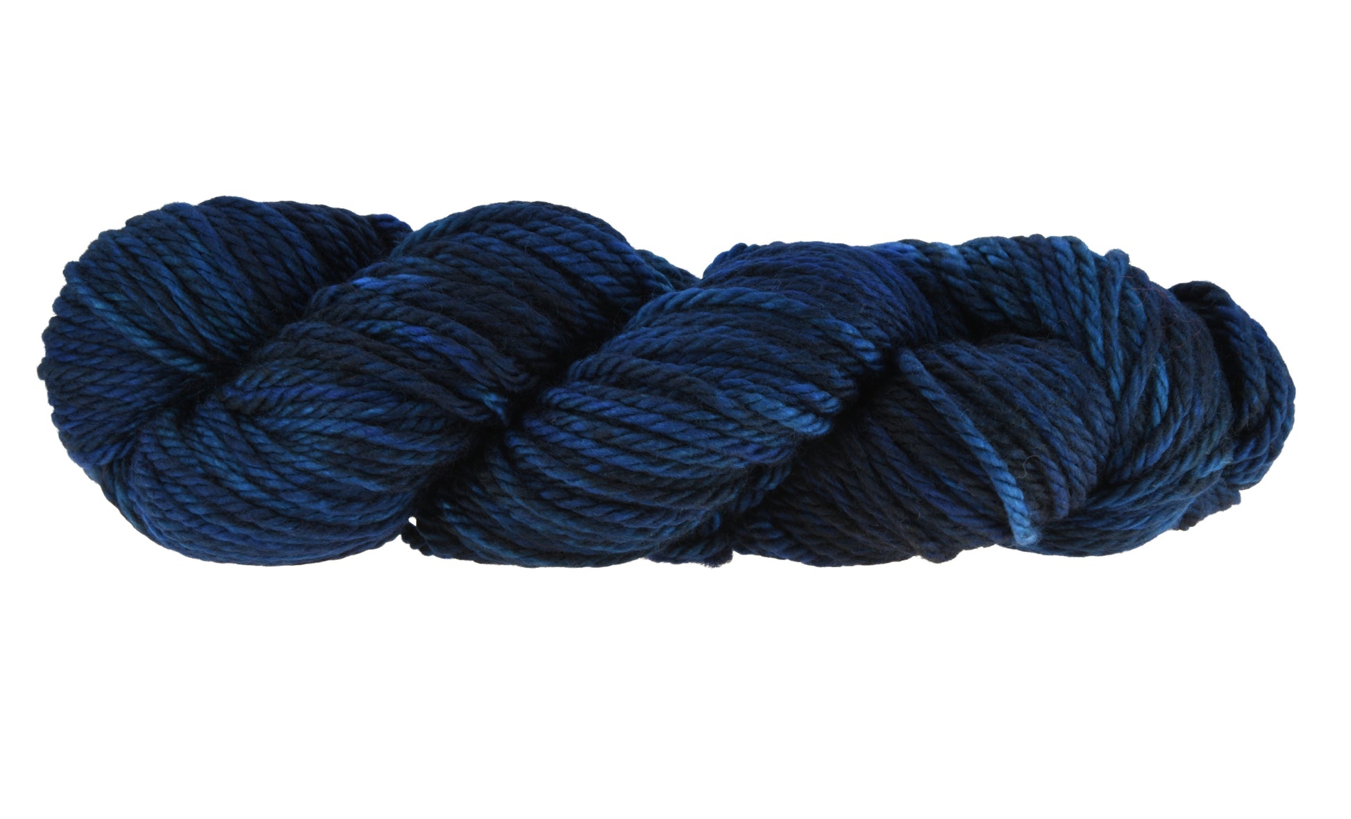 Barn-Yarn-Twilight-bulky-weight-hand-dyed-yarn—twisted-hank-in-shadowy-blue-tones-with-rich-dusk-inspired-color-ideal-for-knit-and-crochet-projects.