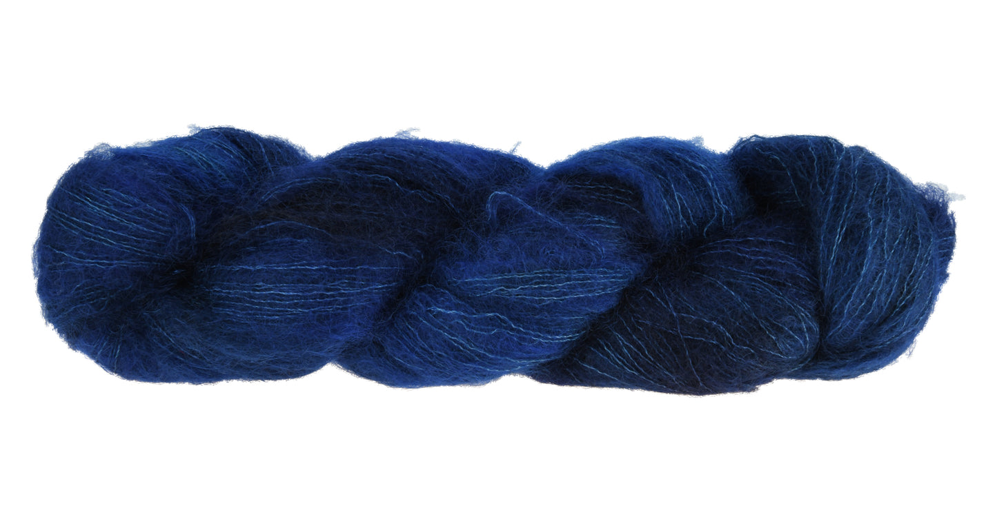 Barn-Yarn-Twilight-lace-weight-mohair-hand-dyed-yarn—twisted-hank-in-shadowy-blue-tones-with-rich-dusk-inspired-color-ideal-for-knit-and-crochet-projects.